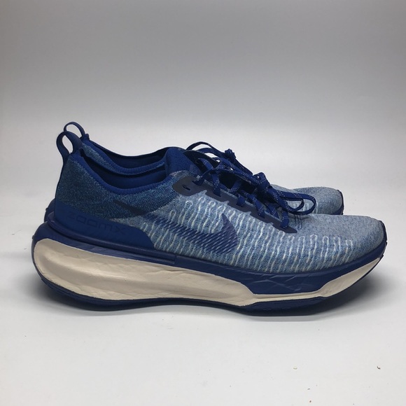 Mens ZoomxInvincible Run 3 NBY Blue/White DX5050-400 USED size 11.5 - Picture 2 of 10